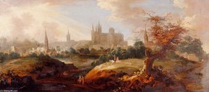 View Of Peterborough From The South — George Washington Thomas Lambert