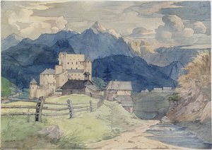 Castle Naudersberg In Tyrol