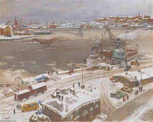 Stockholm In Winter — Stephen Bone
