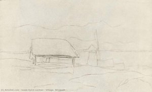 Village. Windmill. — Isaak Ilyich Levitan