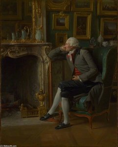 The Baron De Besenval In His Salon De Compagnie — Henri Pierre Danloux
