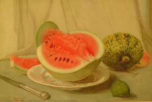 Still Life With Watermelon — Süleyman Seyyid Bey