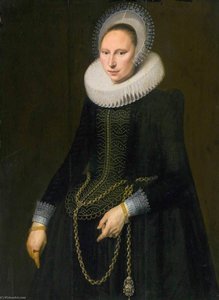 Portrait Of A Woman — Cornelis Van Der Voort