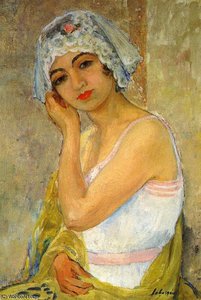 Seated Young Woman — Henri Lebasque