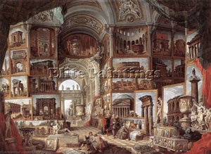 Roma Antica — Giovanni Paolo Panini, Rococo-neoclassical Fusion