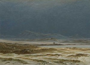 Northern Landscape, Spring — Caspar David Friedrich, Romantic Landscape