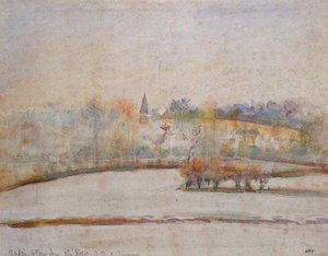 Hoarfrost — Camille Pissarro