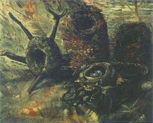 Still Life With Birds' Nests — Vincent Willem Van Gogh