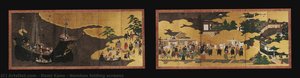 Namban Folding Screens — Domi Kano