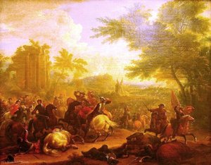 The Battle Of Cassano — Jean Baptiste Martin