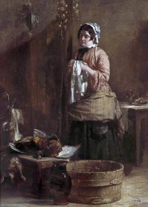 The Gamekeeper's Cottage — Thomas Faed