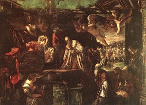 Adoration Of The Magi — Jacopo Tintoretto, Italian Renaissance