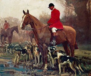 The Huntsman And Hounds — Sir Alfred James Munnings