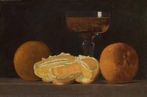 Still Life with Oranges and Goblet of Wine