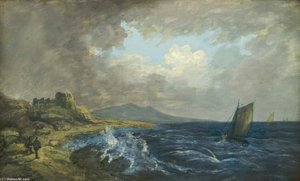 A Coastal Scene — George Morland