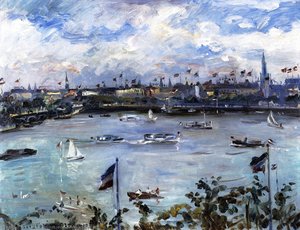 Emperor's Day In Hamburg — Lovis Corinth