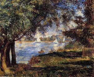 Bougival — Pierre-auguste Renoir, Impressionism
