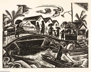 Bridge In Suva — Charles Surendorf