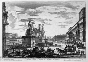 View Of The Spanish Steps — Giovanni Battista Piranesi