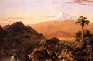 South American Landscape — Frederic Edwin Church, Hudson River School