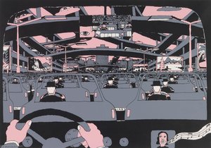 There, From A Day In The Life Of Family Man — Hariton Pushwagner