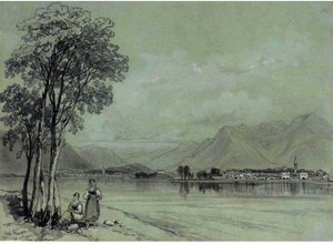 Isola Pescatore, Lake Maggiore, Italy — Edward Lear