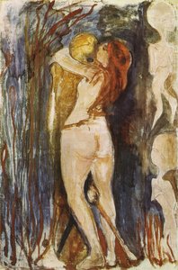 The Death And The Young Girl — Edvard Munch