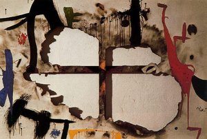 Lienzo Quemado I — Joan Miró