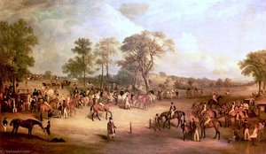 Heaton Park Races (also Known As In The Paddock) — Sr John E Ferneley