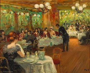 Claudine At Maxim's In Paris, (1968) — Marcel Dyf
