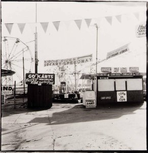 Long Beach Pike (go Karts), From The Long Beach, California Documentary Survey Project — Judy Fiskin