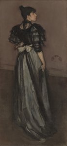 Mother Of Pearl And Silver: The Andalusian — James Abbott Mcneill Whistler, Aesthetic Impressionism