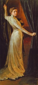 Näyttelijätär Ida Aalbergin Muotokuva — Albert Edelfelt