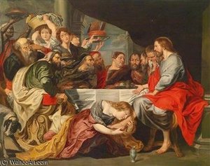Christ Washing The Feet Of The Disciples
