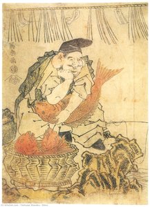Ebisu — Toshusai Sharaku