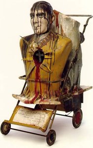 John Doe, (100.3 X 48.3 X 79.4 Cm) The Menil (1959) — Edward Kienholz