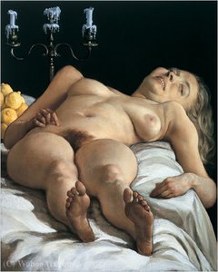Nudeonatable (2001) — John Currin