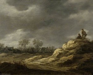Landscape With Figures — Jan Josephszoon Van Goyen