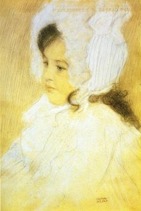 Portrait Of A Girl — Gustav Klimt