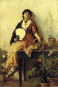 The Florentine Girl — Frank Duveneck