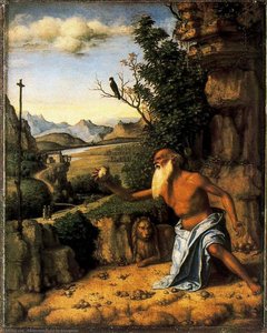 Saint Jerome in a Landscape