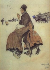 A Recruit — Valentin Alexandrovich Serov