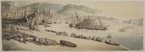 Swansea Castle — Thomas Rowlandson