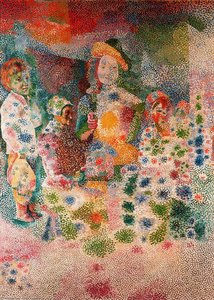 The Happy Family — Pablo Picasso, Cubism
