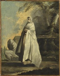 Femmes drapées de blanc