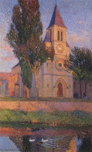 Church In Labastide — Henri Jean Guillaume Martin