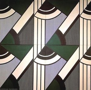 Modular Painting With Four Panels, -6 — Roy Lichtenstein