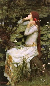 Ophelia — John William Waterhouse, Pre-raphaelite Romanticism