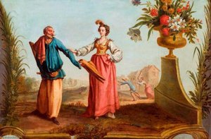 Pulchinello And Lucretia — Andien De Clermont