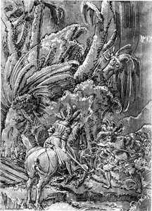 Battle Between Knights And Mercenary — Albrecht Altdorfer